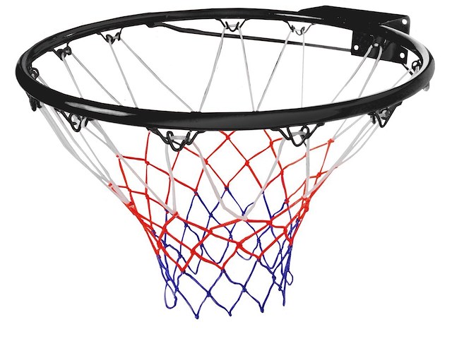 Basketbalring - zwart - afbeelding 1 van  2