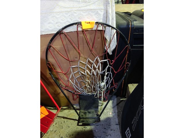 Basketring met net - afbeelding 1 van  1