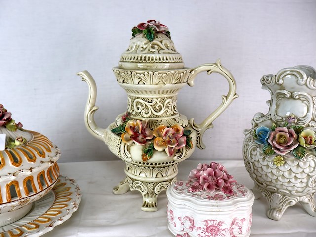 Bassano keramiek rococo stijl - afbeelding 4 van  9