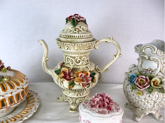 Bassano keramiek rococo stijl - afbeelding 6 van  9