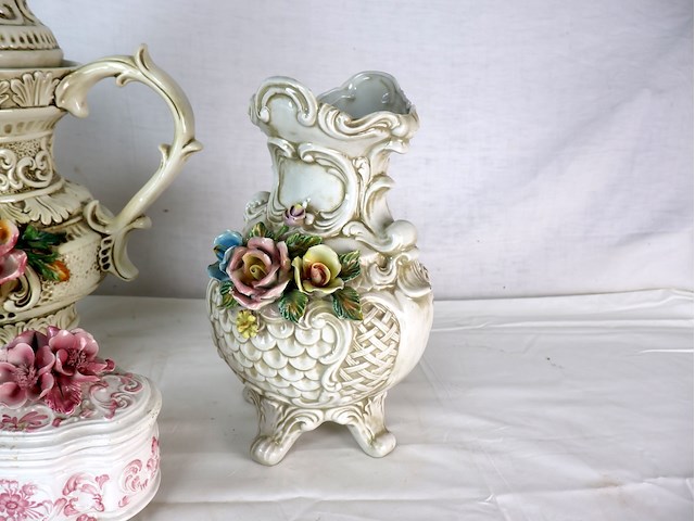 Bassano keramiek rococo stijl - afbeelding 7 van  9