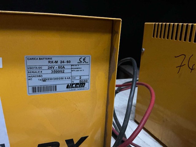 Bassi rx-m 24-60 batterijlader - afbeelding 3 van  3