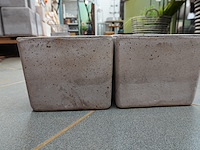 Bat66 geo etr – bloempotjes | 16×16×13 cm | lot van 3 - afbeelding 4 van  4