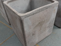 Bat66 geo etr – bloempotjes | 18×18 cm | lot van 4 - afbeelding 2 van  4