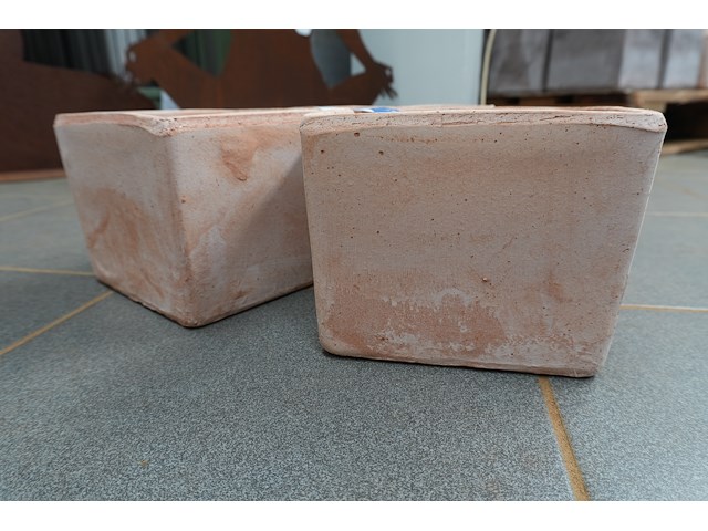 Bat66 geo gal – bloempotjes | 16×16×13 cm | lot van 3 - afbeelding 2 van  3