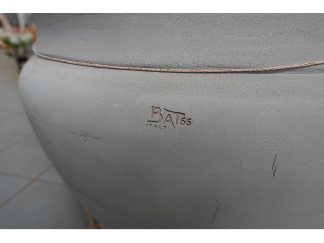 Bat66 italy - bloempot classico gg | ø 50 × h42 cm - afbeelding 4 van  4