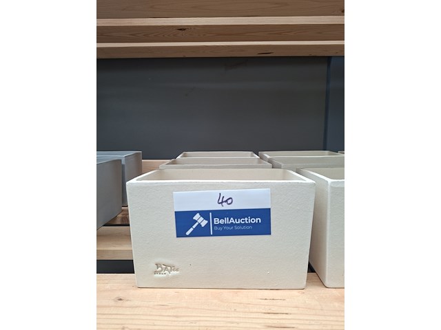 Bat66 italy – bloempot sb | 19×12×12 cm | lot van 4 - afbeelding 1 van  1