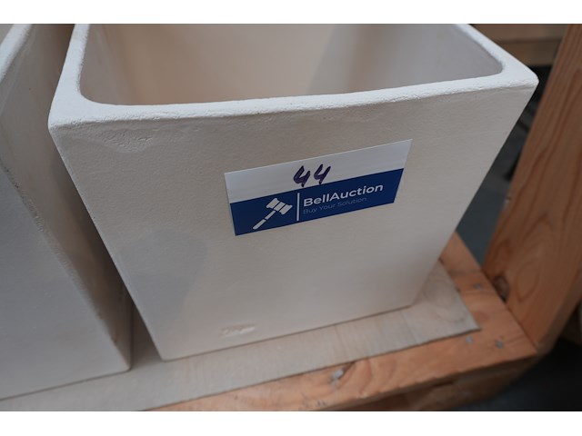 Bat66 italy – bloempot sb | 23×23 cm | lot van 3 - afbeelding 2 van  6