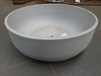Bat66 italy – pot tino lichtgrijs met afwateringsgat - afbeelding 2 van  5
