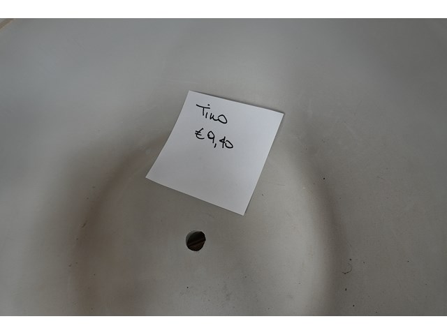 Bat66 italy – pot tino lichtgrijs met afwateringsgat - afbeelding 3 van  5