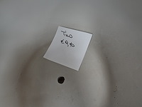 Bat66 italy – pot tino lichtgrijs met afwateringsgat - afbeelding 3 van  5