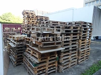 Batch van verschillende pallets