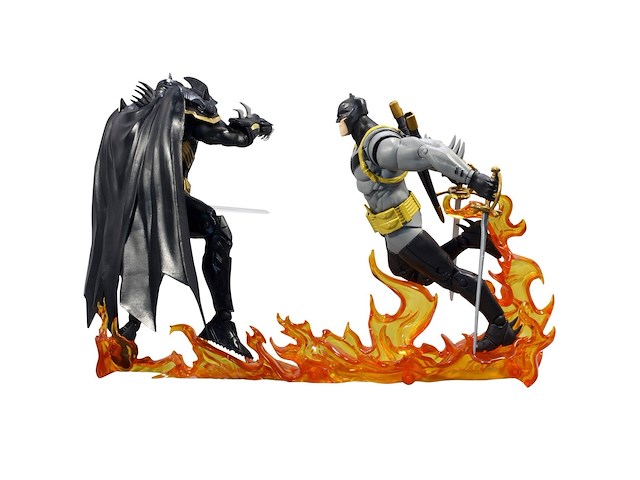 Batman vs azrael - batman armor pack 2 - dc multiverse - mcfarlane toys - 18 cm - afbeelding 5 van  5