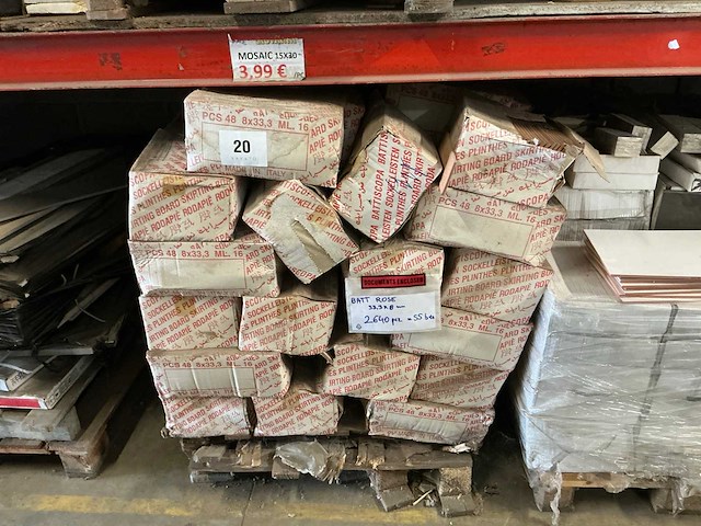 Batt rose plint (2600x) - afbeelding 4 van  4