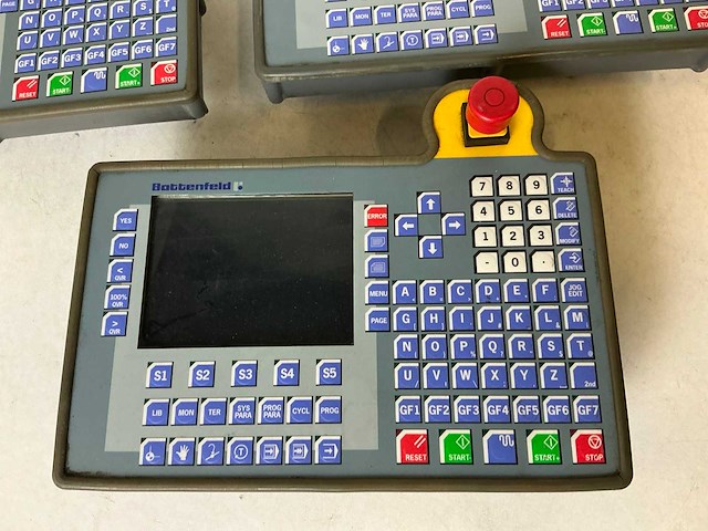 Battenfeld / schleicher hbg2p-03 industriële bedieningsunit (3x) - afbeelding 3 van  10