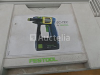 Batterij-aangedreven boormachine festool c12-ce-mh45-set - afbeelding 2 van  5