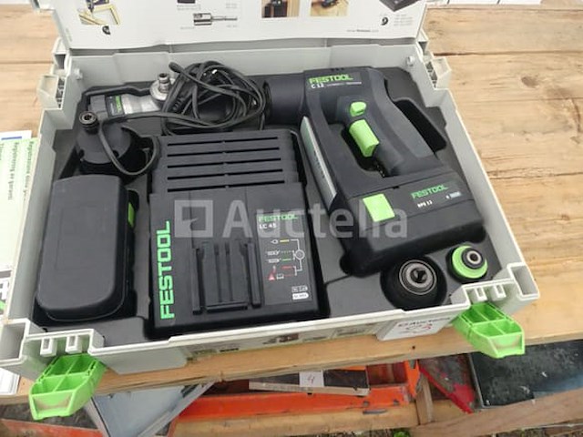 Batterij-aangedreven boormachine festool c12-ce-mh45-set - afbeelding 4 van  5