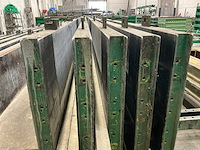 Batterij betonbekisting dubbel ( prefabbeton ) - 10m op 5x1m en 5x 0,75m - afbeelding 2 van  12