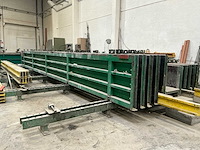 Batterij betonbekisting dubbel ( prefabbeton ) - 10m op 5x1m en 5x 0,75m - afbeelding 1 van  12