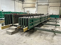 Batterij betonbekisting dubbel ( prefabbeton ) - 10m op 5x1m en 5x 0,75m - afbeelding 4 van  12