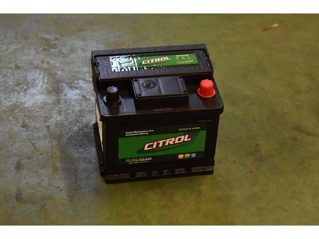 Batterij citrol 12v nieuw (marge) - afbeelding 1 van  1