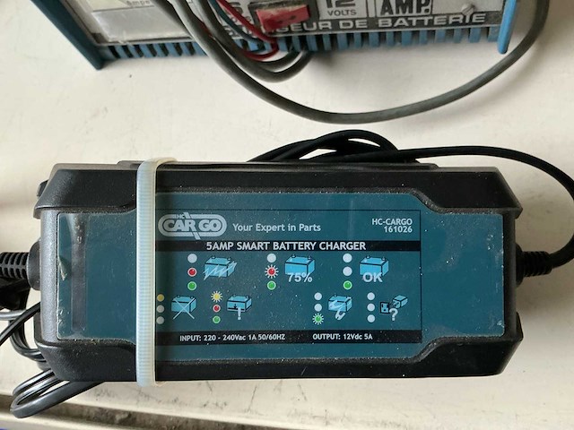 Batterij oplader (2x) - afbeelding 2 van  2