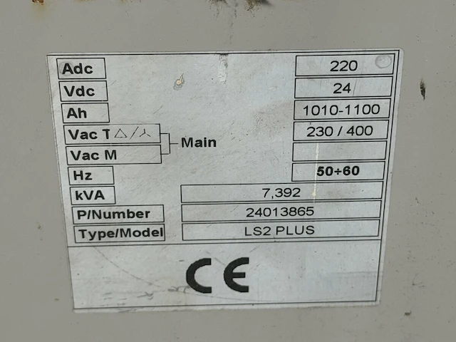 Batterijlader hoppecke - afbeelding 2 van  4