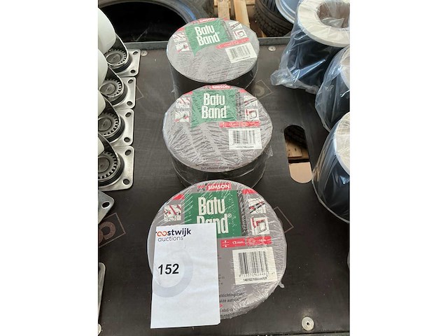 Batu band zelfklevende afdichtingdand 10 meter (3x) - afbeelding 2 van  2