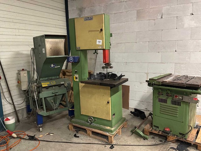 Bauer 500v lintzaagmachine - afbeelding 1 van  3