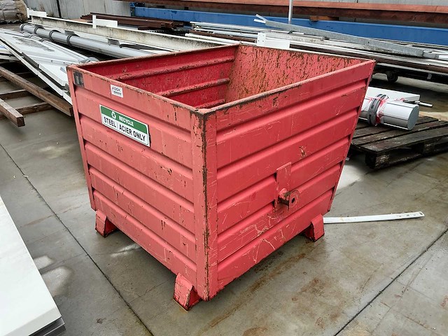 Bauer bsk90 afvalcontainer (2x) - afbeelding 1 van  6
