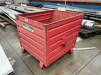 Bauer bsk90 afvalcontainer (2x) - afbeelding 1 van  6