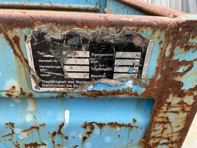 Bauer bsk90 afvalcontainer (2x) - afbeelding 5 van  6