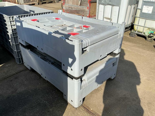 Bauer kunststof stapelbakken (2x) - afbeelding 1 van  2