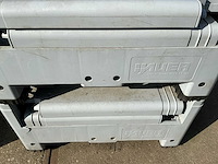 Bauer kunststof stapelbakken (2x) - afbeelding 2 van  2