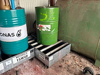 Bauer lekbak 245l met vat benzine - afbeelding 1 van  4