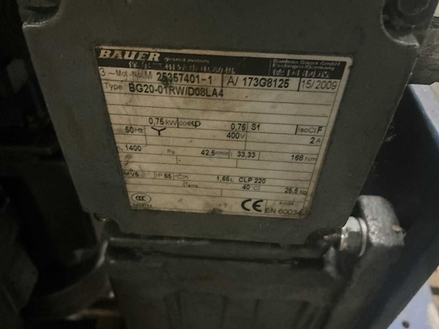 Bauer motorreductor (4x) - afbeelding 4 van  4