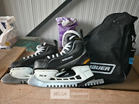 Bauer schaatsen + tas - afbeelding 1 van  5