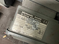 Bauer + sew electro motor met reductie (6x) - afbeelding 2 van  9