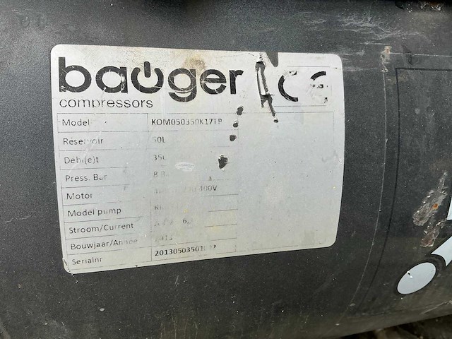 Bauger kom050350k17tp luchtcompressor - afbeelding 7 van  7
