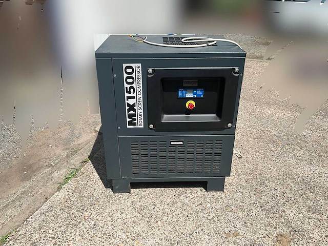 Bauger ksmx1500 industriële schroefcompressor 11 kw inclusief drukvat - 1.500 l/min – 10 bar - afbeelding 7 van  14