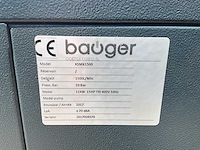 Bauger ksmx1500 industriële schroefcompressor 11 kw inclusief drukvat - 1.500 l/min – 10 bar - afbeelding 9 van  14