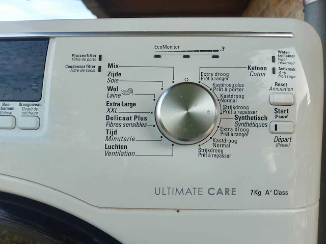 Bauknecht - ultimate care - wasdroger - afbeelding 2 van  3