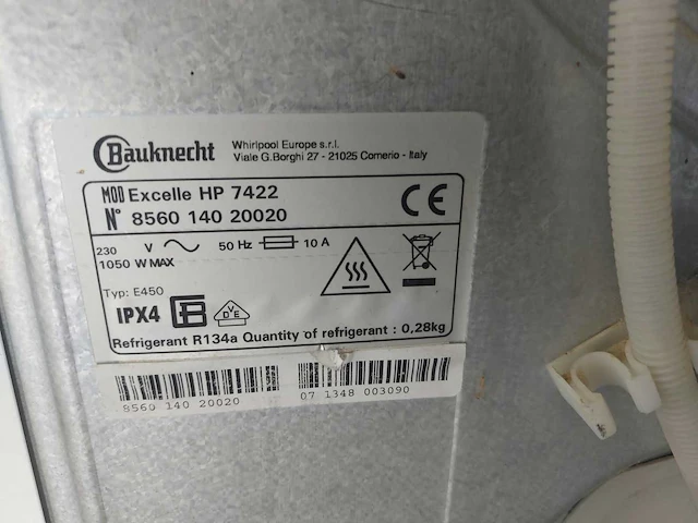Bauknecht - ultimate care - wasdroger - afbeelding 3 van  3