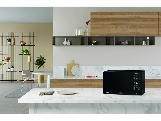Bauknecht mw 49 bl, magnetron (800 watt, grillfunctie, warme luchtfunctie en stoomfunctie) - afbeelding 4 van  7