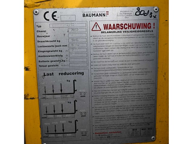 Baumann - 2007 - hx50/12/45 - zijlader - afbeelding 6 van  18