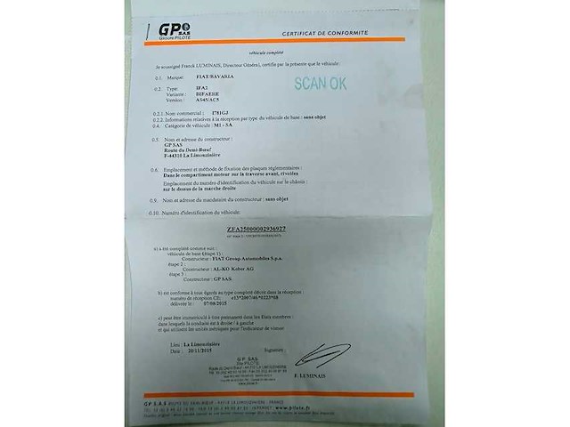 Bavaria - i781 style - lits jumeaux - camping car - afbeelding 6 van  19