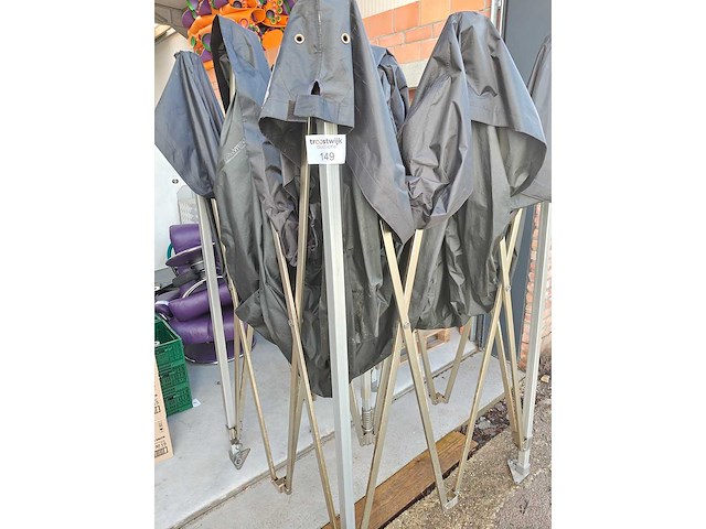 Bawo - partytent 4x4m - afbeelding 4 van  6