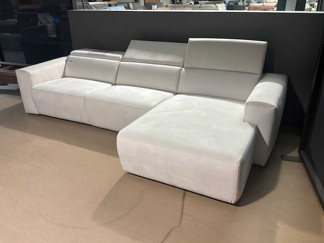 Baxter zetel in l vorm met 1 relax electrisch - afbeelding 1 van  4