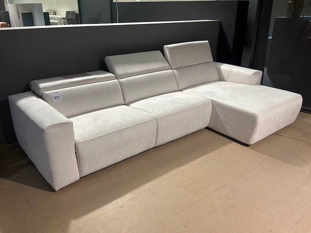 Baxter zetel in l vorm met 1 relax electrisch - afbeelding 2 van  4