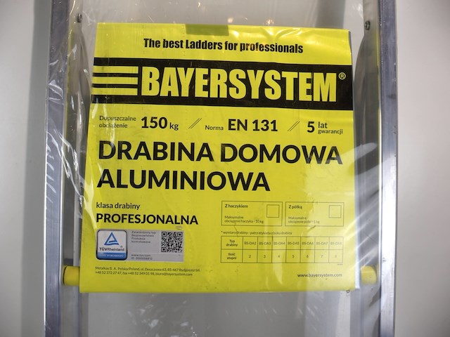 Bayersystem aluminium trapladder - afbeelding 2 van  3